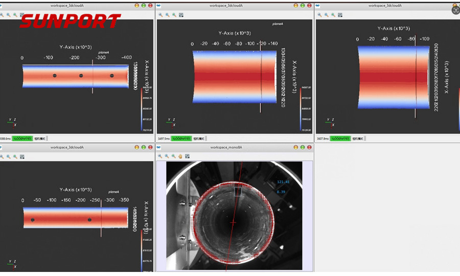 山普智能工业视觉检测方案：3D相机在钢管尺寸及同轴度检测中的深度应用
